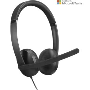 Lenovo Slušalice LENOVO VoIP Headset 5000 žicne /USB-C+adapter USB-A/ Teams/crna - Slika 3