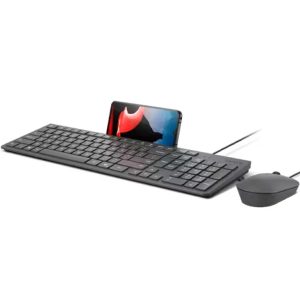Lenovo Tastatura+miš LENOVO Lenovo 310/žicni set/USB-A /US Eur/crna - Slika 2