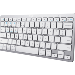 Trust Tastatura TRUST Basics Bluetooth/US/sivo bela - Slika 1