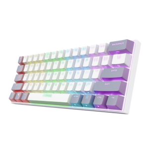 Trust Tastatura TRUST GXT873 ACIRA 3 mode bežicna/mehanicka/US/bela - Slika 2