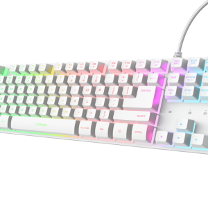 Trust Tastatura TRUST GXT833 THADO žicna/RGB/TKL/gaming/bela - Slika 2