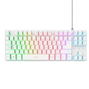 Trust Tastatura TRUST GXT833 THADO žicna/RGB/SRB/gaming/bela - Slika 1