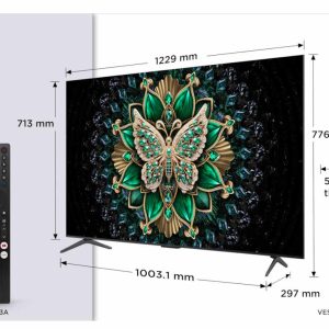 TCL Televizor TCL 55C6K/QLED-Mini LED/55"/4K UHD/144Hz/Google TV/crna - Slika 3
