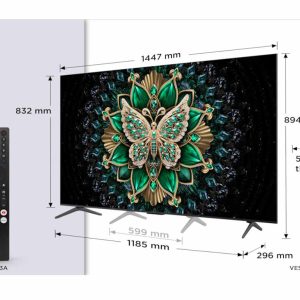 TCL Televizor TCL 65C6K/QLED-Mini LED/65"/4K UHD/144Hz/Google TV/crna - Slika 2