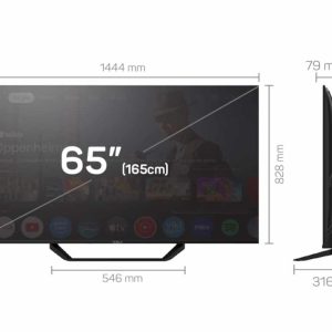 Tesla Televizor TESLA 65E655BUS/D-LED/65"/4K/Smart/Google TV/crna - Slika 1