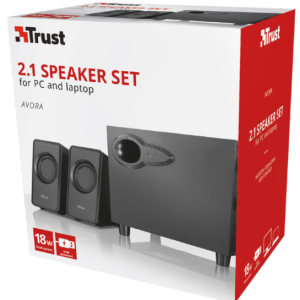 Trust Zvucnik TRUST Avora 2.1/18W(9W RMS)/crna - Slika 2