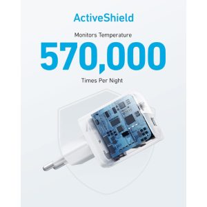Anker 323 33W USB-C zidni punjač 2-porta (USB-A i USB-C), beli - Slika 3