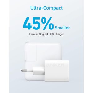 Anker 323 33W USB-C zidni punjač 2-porta (USB-A i USB-C), beli - Slika 4