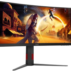 AOC 34 inča CU34G4Z WQHD 3440x1440 Fast VA 240 Hz zakrivljeni gaming monitor - Slika 1