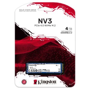Kingston 4TB M.2 NVMe SNV3S/4000G series NV3 SSD - Slika 1