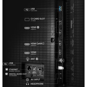 Hisense 75 inča 75E8Q Mini-LED 4K UHD Smart TV - Slika 1