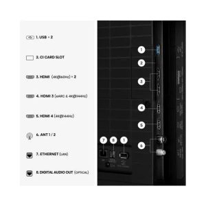 Hisense 75 inča 75U7SE ULED Mini-LED 4K UHD Smart TV - Slika 1