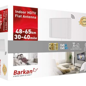 Barkan AF40P.W Indoor HDTV Flat TV Antenna 65 km - Slika 4