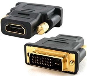 E-Green Adapter DVI-D Dual Link (M) - HDMI (F) crni - Slika 1