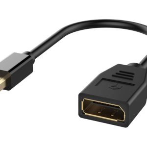 E-Green Adapter Mini Display port (M) - HDMI (F) crni - Slika 1