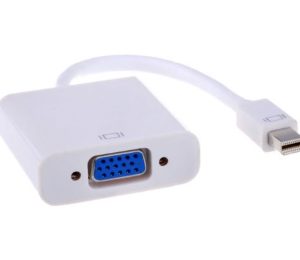 E-Green Adapter Mini DisplayPort (M) - VGA D-sub (F) crni - Slika 1