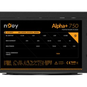 Njoy Alpha+ 750 750W napajanje (PSAT6075A2MCVCZ01B) - Slika 3