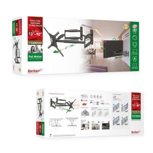 Barkan BM466XP LCD TV zglobni zidni nosač do 90 inča - Slika 1