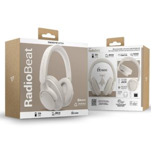 Energy Sistem Cream RadioBeat Bluetooth slušalice krem (M45972) - Slika 1
