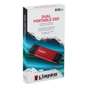 Kingston Dual Portable 512GB eksterni SSD SPSD/512GB - Slika 1