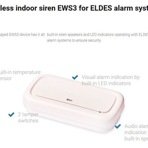Eldes EWS3 bežična unutrašnja sirena - Slika 1