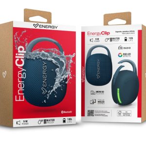 Energy Sistem EnergyClip prenosni bluetooth zvučnik plavi (M50057) - Slika 2