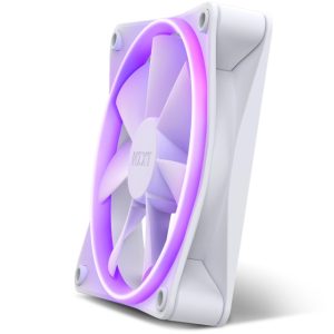 Nzxt F120RGB 120mm ventilator beli (RF-R12SF-W1) - Slika 3
