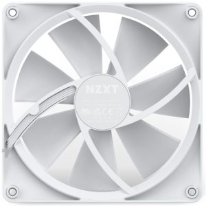 Nzxt F140 RGB 140mm ventilator beli (RF-R14SF-W1) - Slika 3