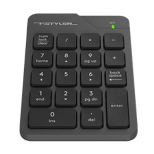 A4 Tech FGK21C FSTYLER 2.4G Wireless Numeric Keypad USB Type-C siva tastatura - Slika 1