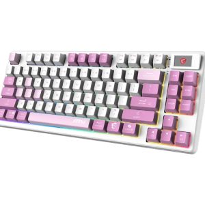 MSI FORGE GK600 TKL W VIOLET US wireless tastatura - Slika 4