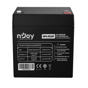 Njoy GP4.5121F baterija za UPS 12V 4.5Ah (BTVACDUEATD1FCW01B) - Slika 1