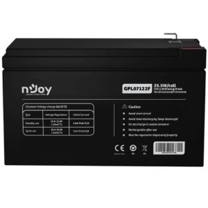 Njoy GPL07122F baterija za UPS 12V 7Ah (BTVACGUOBTF2FCW01B) - Slika 1