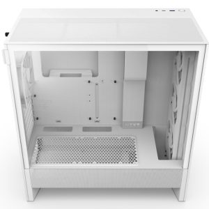 Nzxt H5 Flow RGB Gaming kućište belo (CC-H52FW-R1) - Slika 1