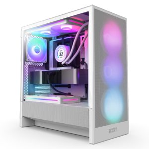 Nzxt H5 Flow RGB Gaming kućište belo (CC-H52FW-R1) - Slika 3