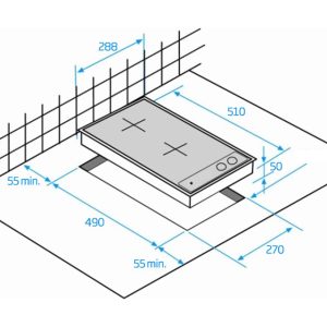 Beko HDMI 32400 DT indukciona ugradna ploča - Slika 1