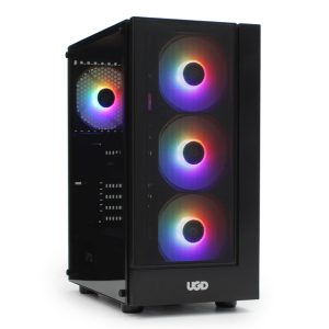 Ugd Hammer 3313 PSU-600W D600 kućište crno - Slika 5