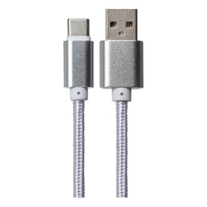 Fast Asia Kabl USB 2.0 kabl na Tip C 1 m (srebrni) - Slika 1