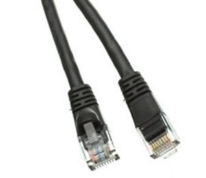E-Green Kabl UTP patch Cat5e 0.3m crni - Slika 1