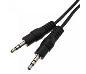 E-Green Kabl audio 3.5mm - 3.5mm M/M 1.2m crni - Slika 1