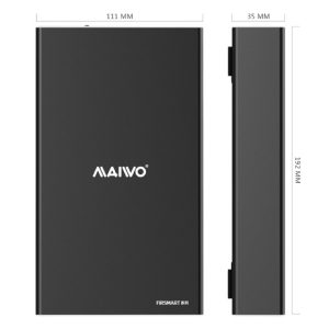 Maiwo HDD Rack Clone USB(C) na HDD 3.5"/2.5"- M.2 NVME K3527N - Slika 6