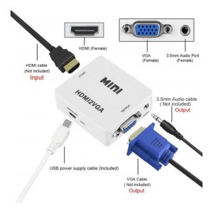Maxpro Line Konverter VGA na HDMI aktivni STAR - Slika 2