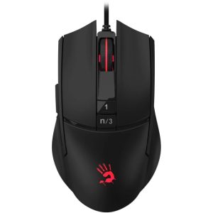 A4 Tech L65 Max Bloody RGB Gaming Stone Black USB miš crni - Slika 1