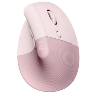 Logitech Lift Vertical Ergonomic Wireless miš roze - Slika 4