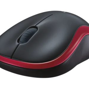 Logitech M185 Wireless crveni miš Retail - Slika 2