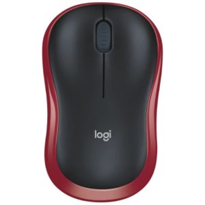 Logitech M185 Wireless crveni miš Retail - Slika 3