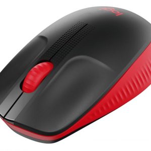 Logitech M190 Full-Size Wireless crveni miš - Slika 2
