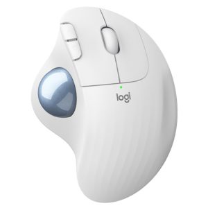 Logitech M575s ERGO Bluetooth Trackball Offwhite Blue ball miš - Slika 2