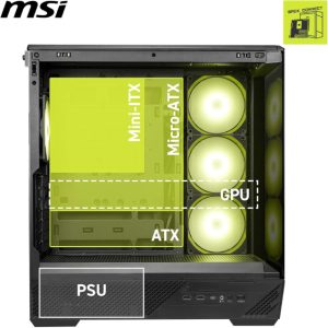 MSI MAG PANO 130R PZ kućište - Slika 3