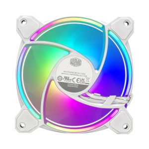 Cooler Master Master Fan MF120 HALO2 3in1 White edition 120mm ventilator beli (MFL-B2DW-213P2-R2) - Slika 2