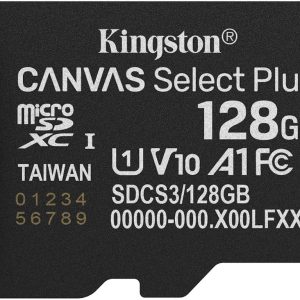 Kingston Memorijska kartica U1 V10 SDXC 128GB Canvas Select Plus G3 150R A1 SDCS3/128GBSP - Slika 3